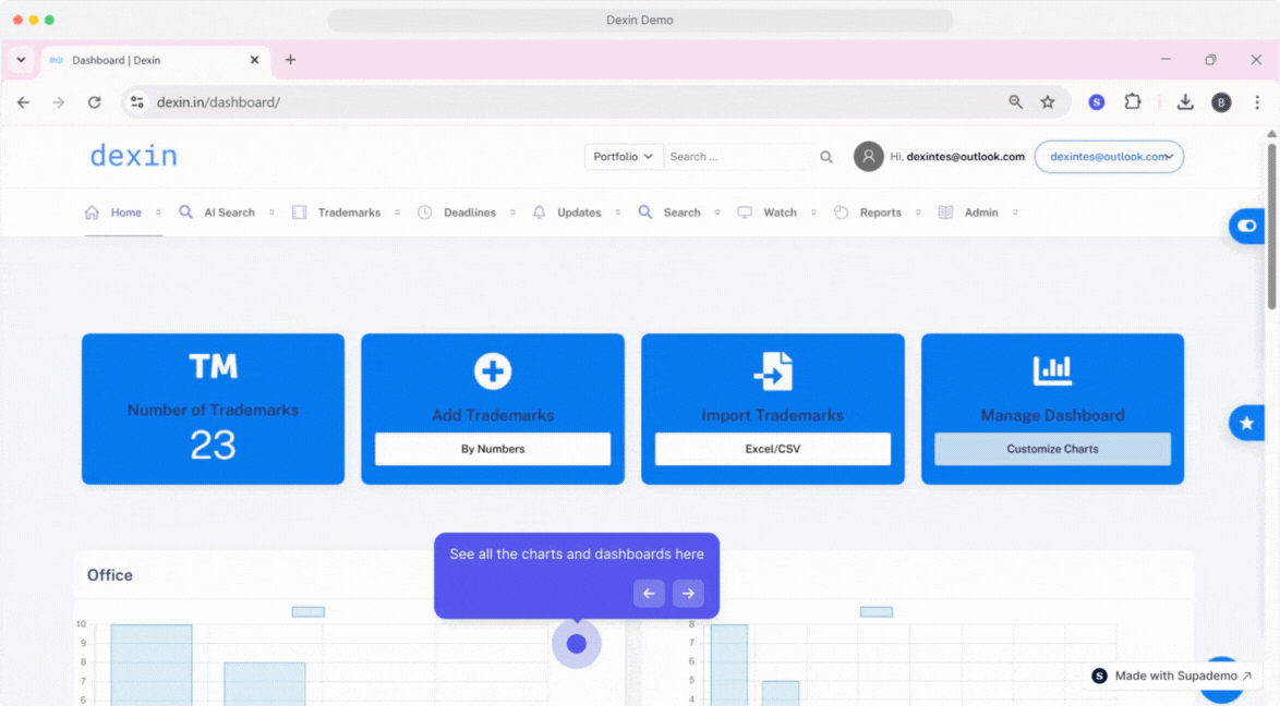 AI Trademark Search demonstration