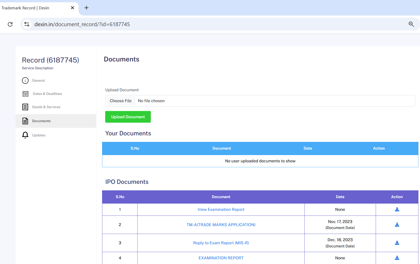 Document Management demonstration